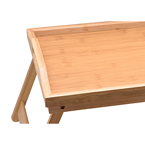 Plateau De Lit En Bambou - Beige Naturel