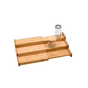 Étagère De Rangement Bambou - Beige Naturel Offres Ramadan