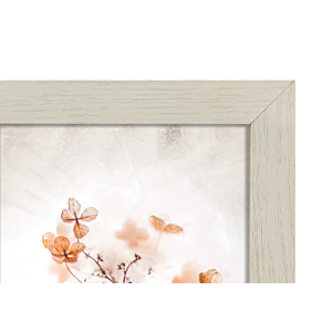 Cadre Photo Classique En Mdf 10X15Cm - Gris Clair