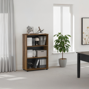 Étagère Rio Office 3 Niches - Marron