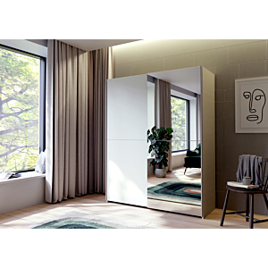 Armoire Schattmatt 150Cm - Blanc