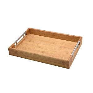 Plateau Bambou 38Cm - Beige Naturel Offres Ramadan