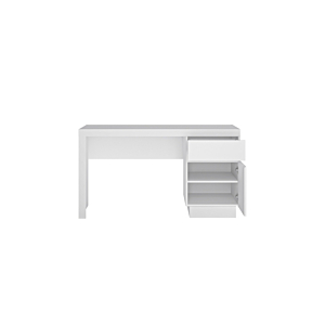 Bureau Lyon 1Tiroir Et 1 Porte - Blanc
