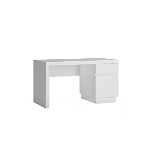 Bureau Lyon 1Tiroir Et 1 Porte - Blanc Bureaux