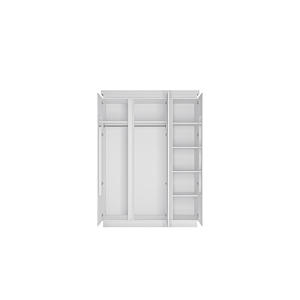 Armoire Lyon 3 Portes - Blanc
